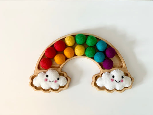 Rainbow Plate / Sensory Tray