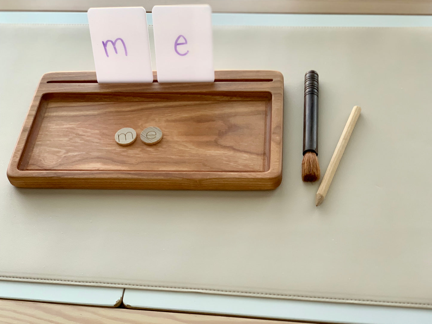 Rectangle Writing Tray, Flash Card, Salt & Sand Tray Plate / Sensory Tray