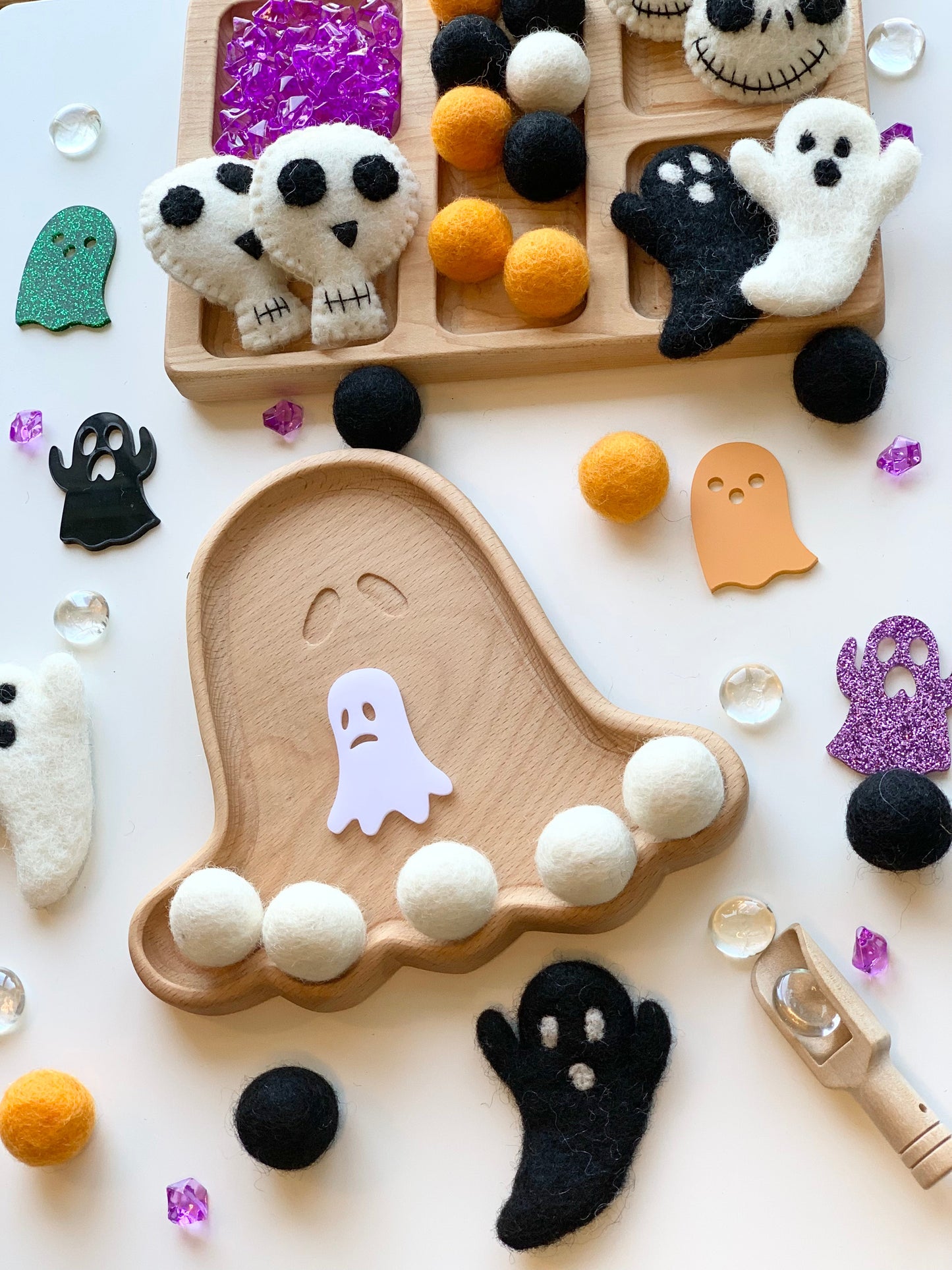 Ghost Plate / Sensory Tray