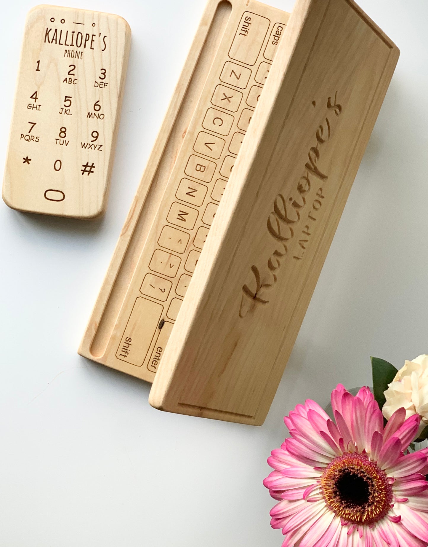 Wooden Toy Phone