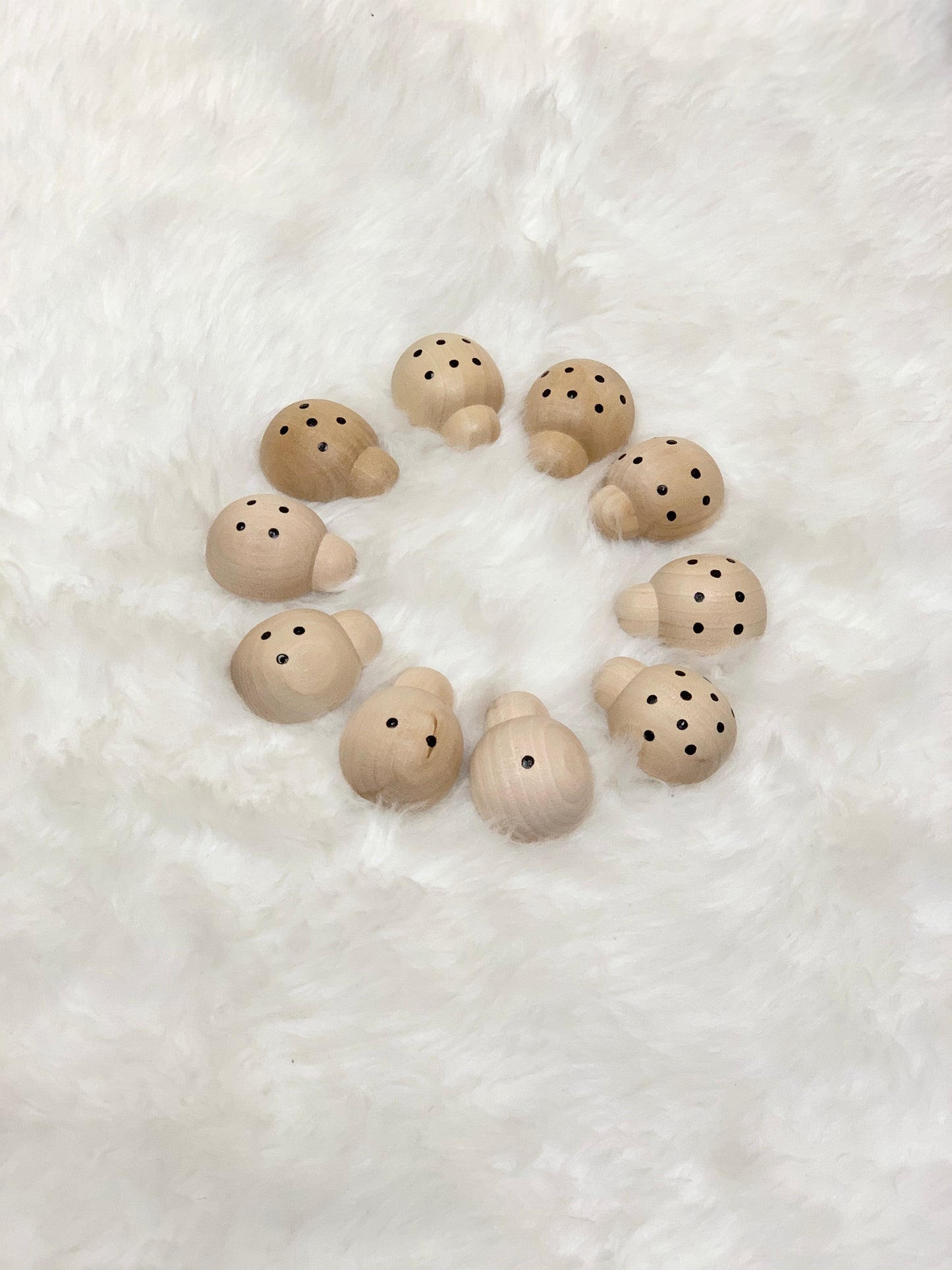 Wooden Counting Ladybugs