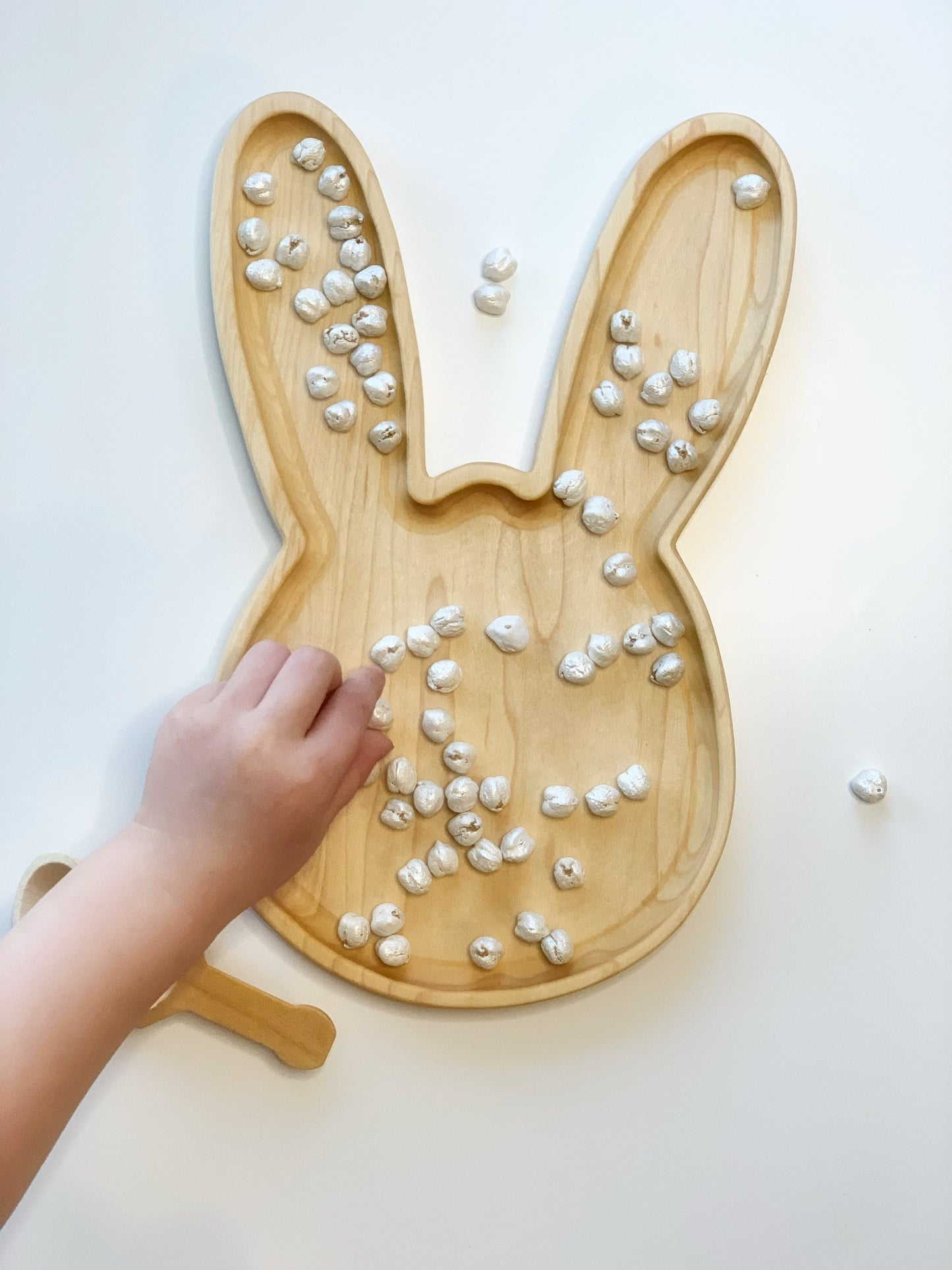 Large Bunny Plate / Sensory Tray