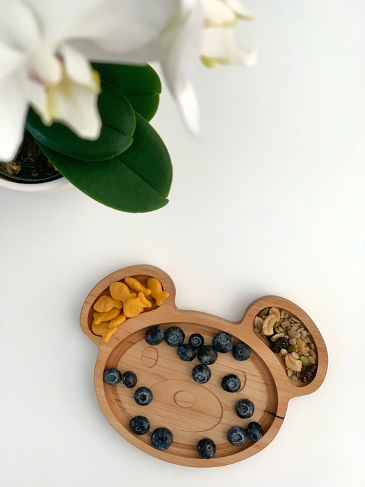 Bear Plate / Sensory Tray