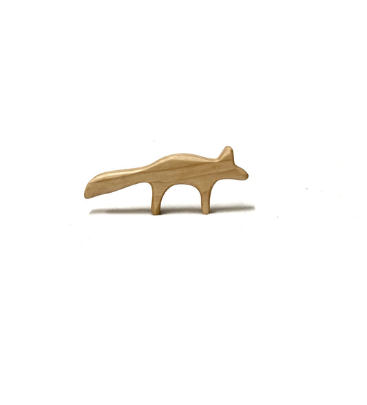 Fox Woodland Animal Wood Toy Figurines