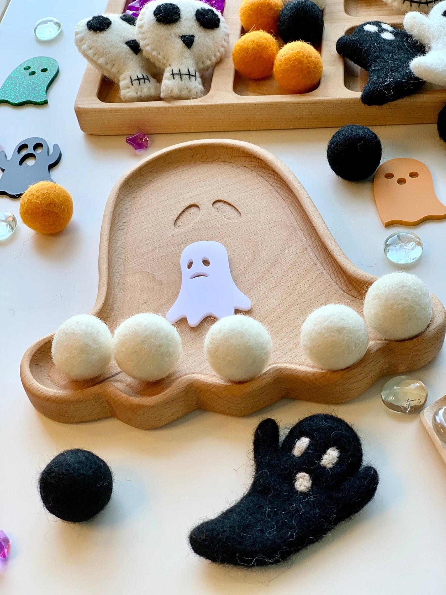 Ghost Plate / Sensory Tray