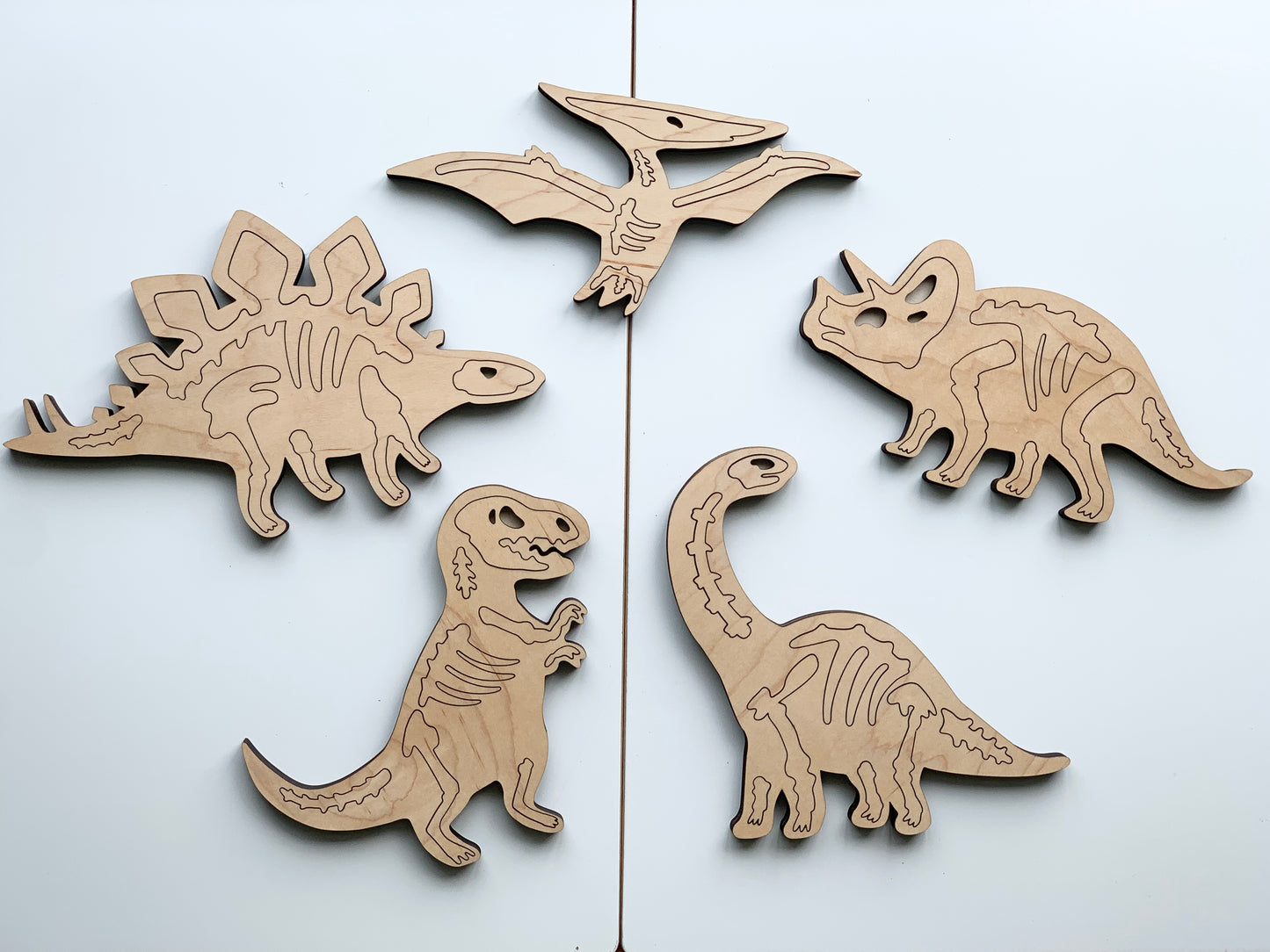 Dinosaur Skeleton/Bones Puzzles