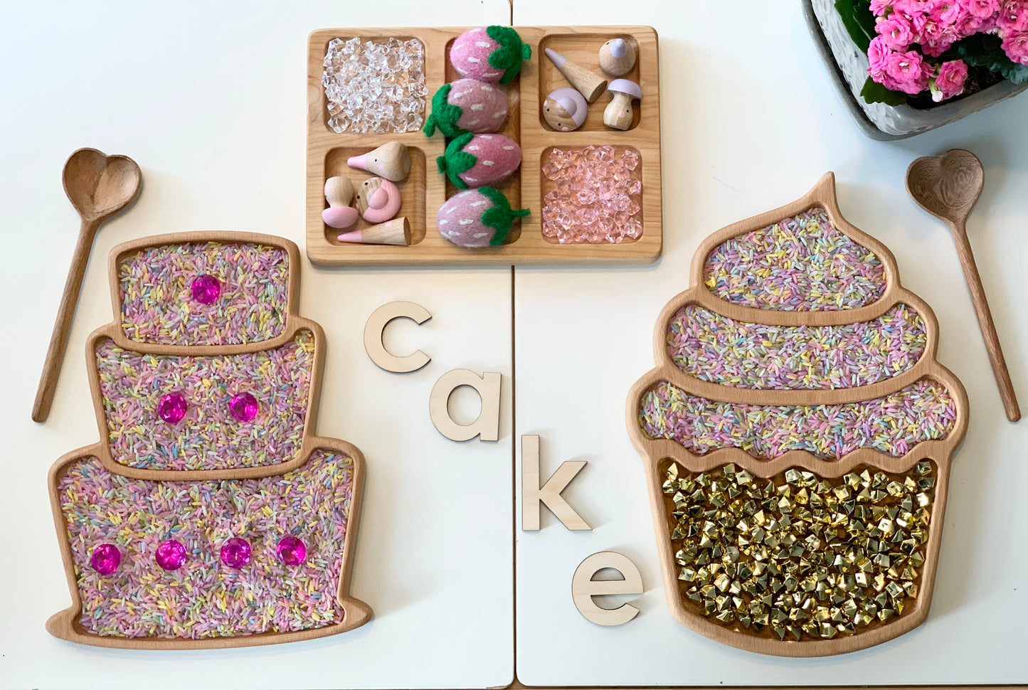 Cake Plate / Sensory Tray