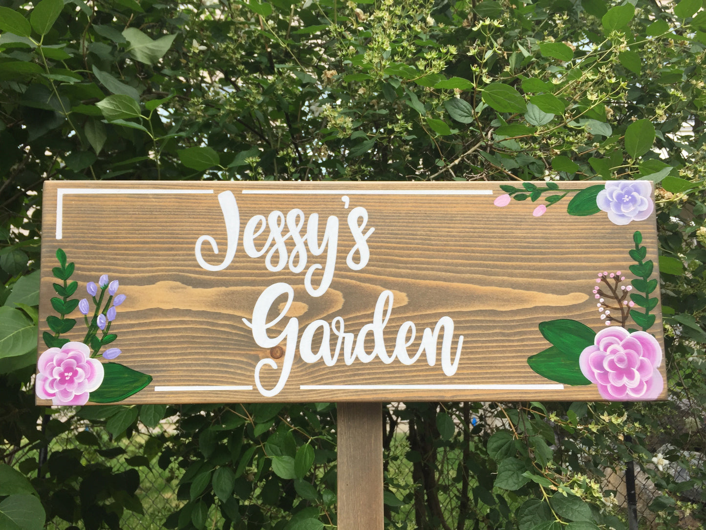 Large Vegetable Garden Sign