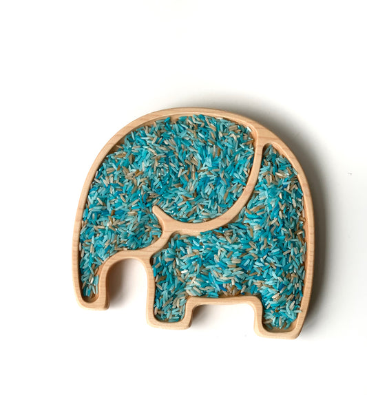 Elephant Plate / Sensory Tray