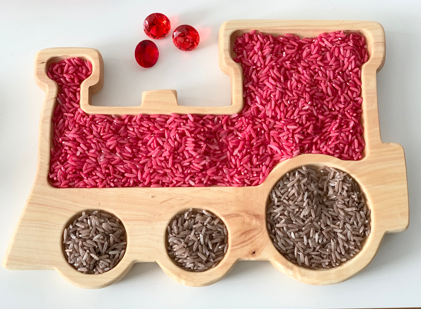 Train Plate / Sensory Tray