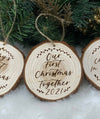 First Christmas Together Ornament
