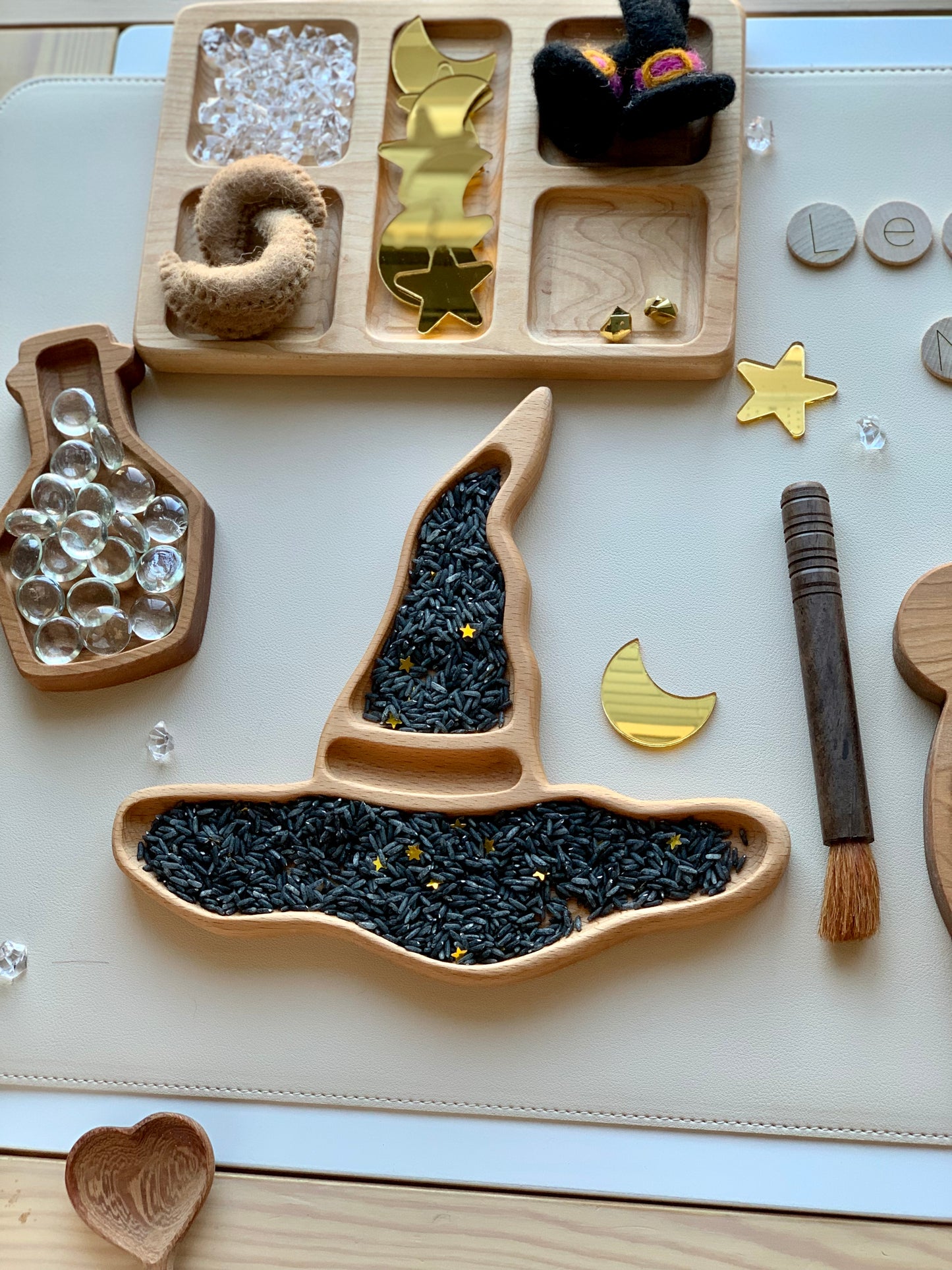 Witch Hat Plate / Sensory Tray