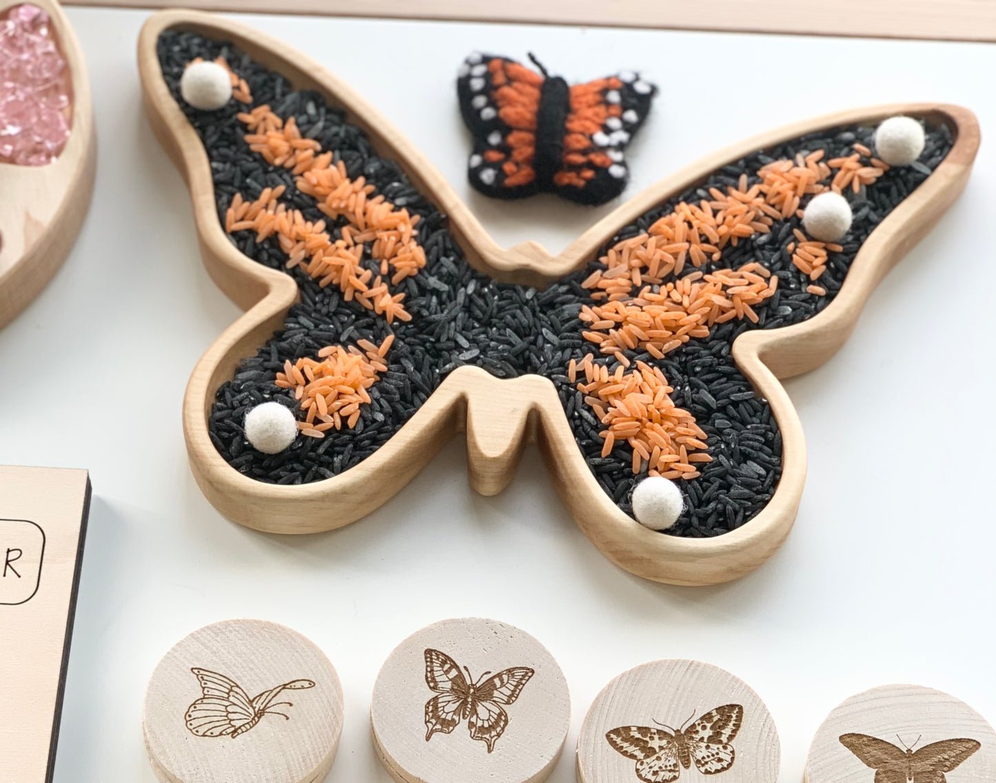 Butterfly Plate / Sensory Tray