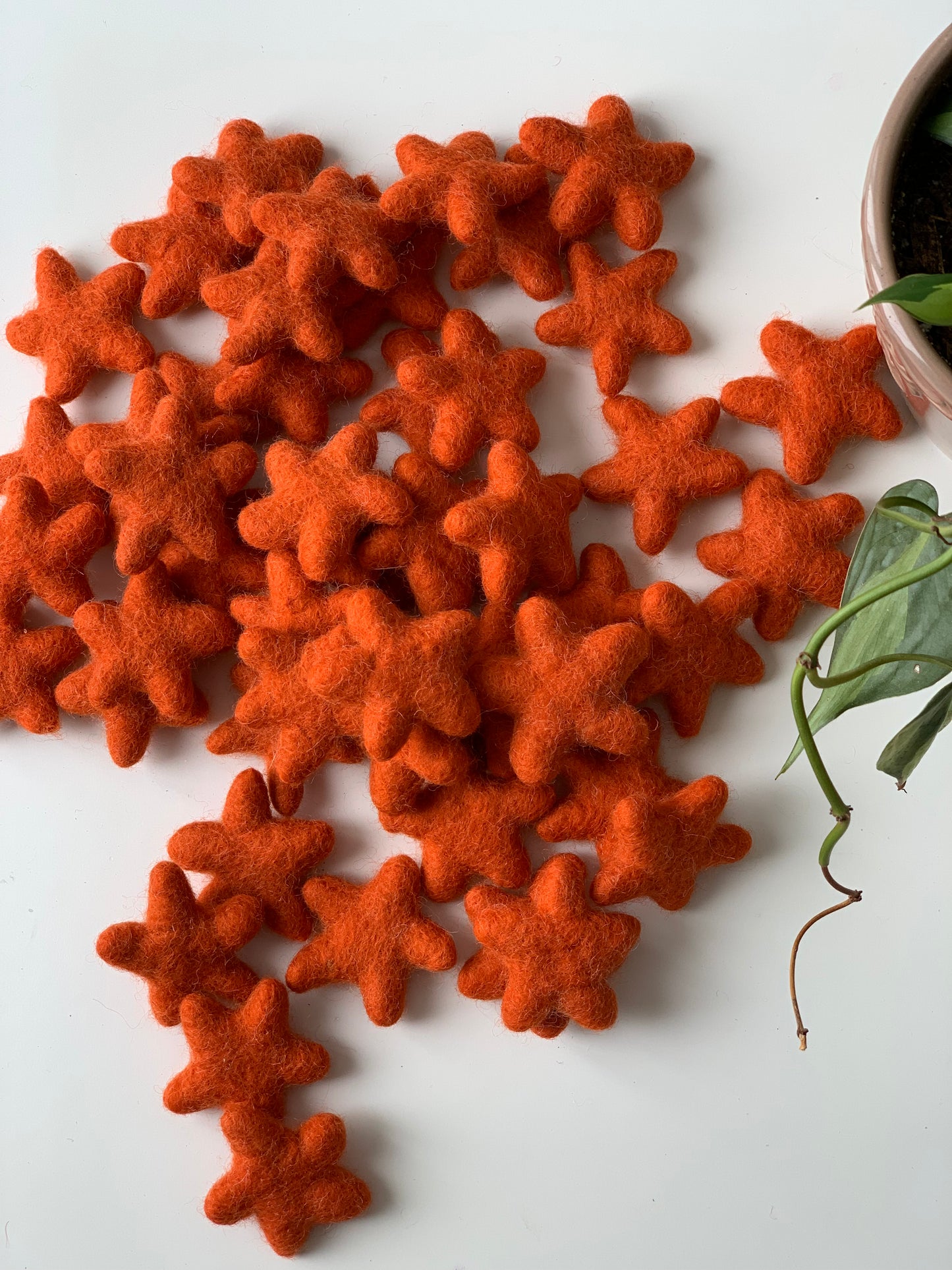 Rainbow Felt Stars