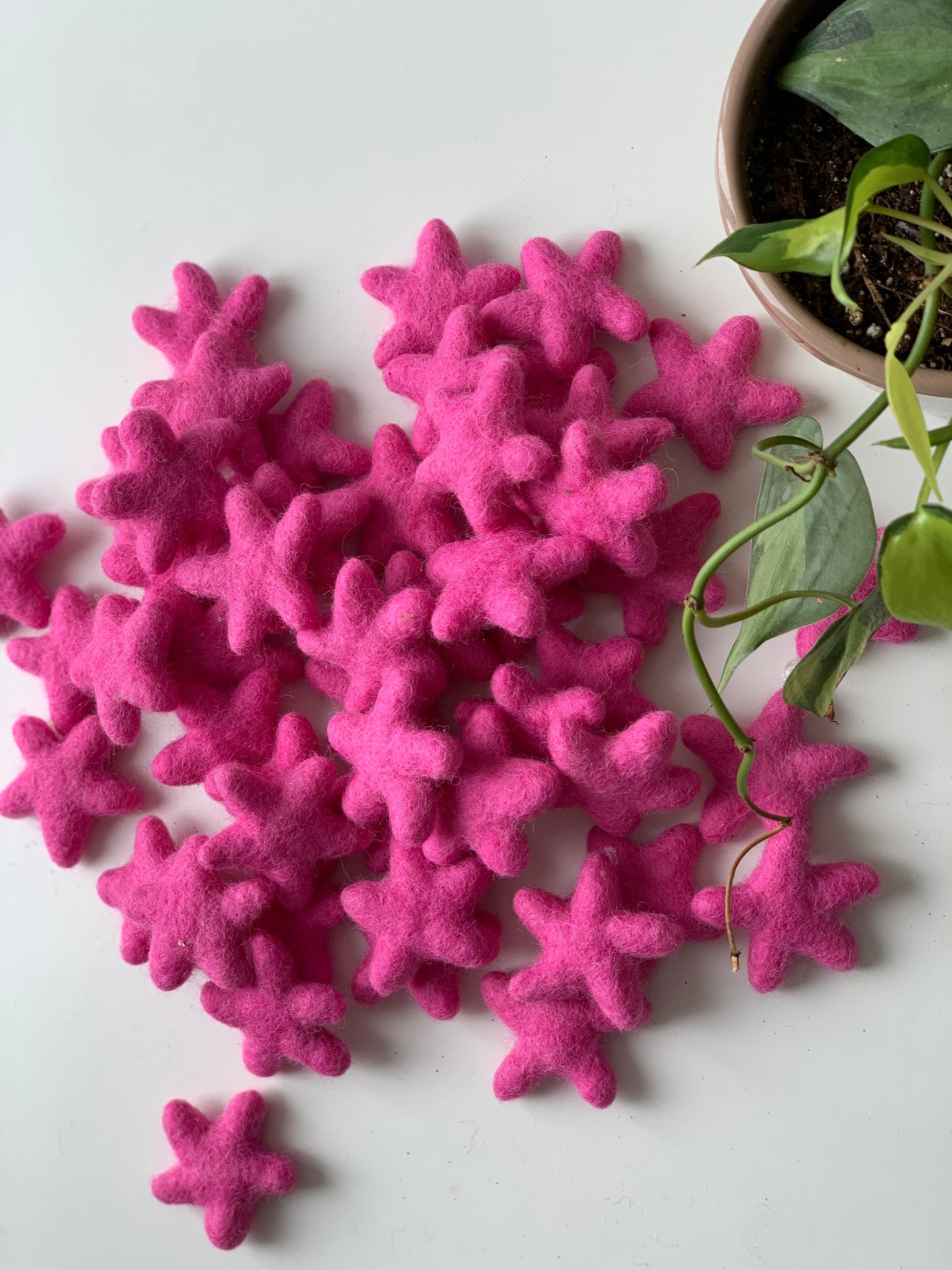 Rainbow Felt Stars