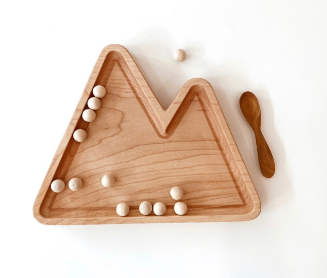 Mountain Plate / Sensory Tray