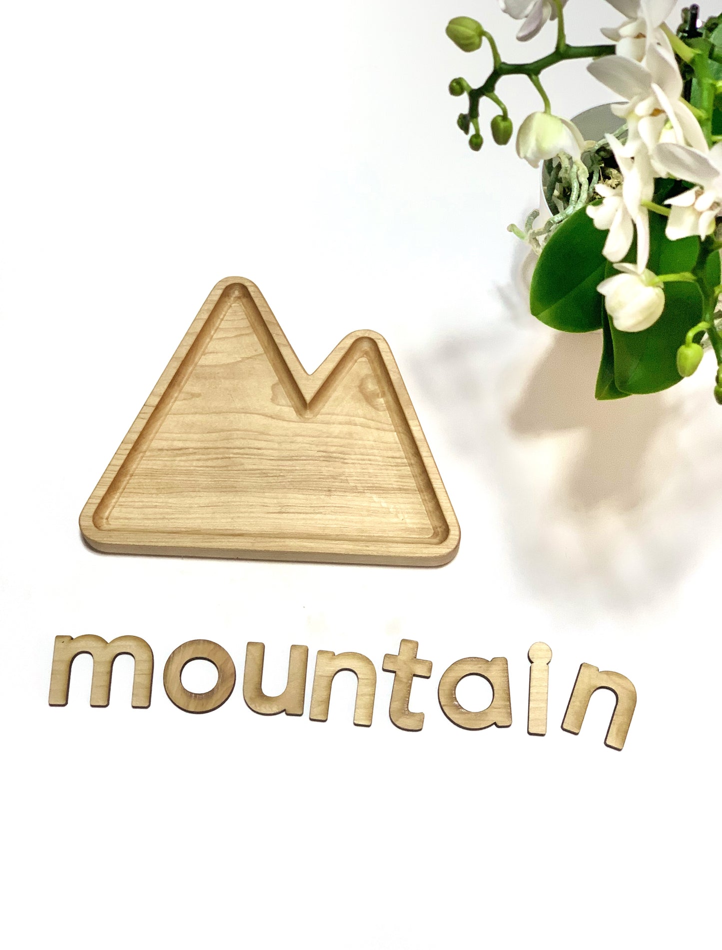 Mountain Plate / Sensory Tray