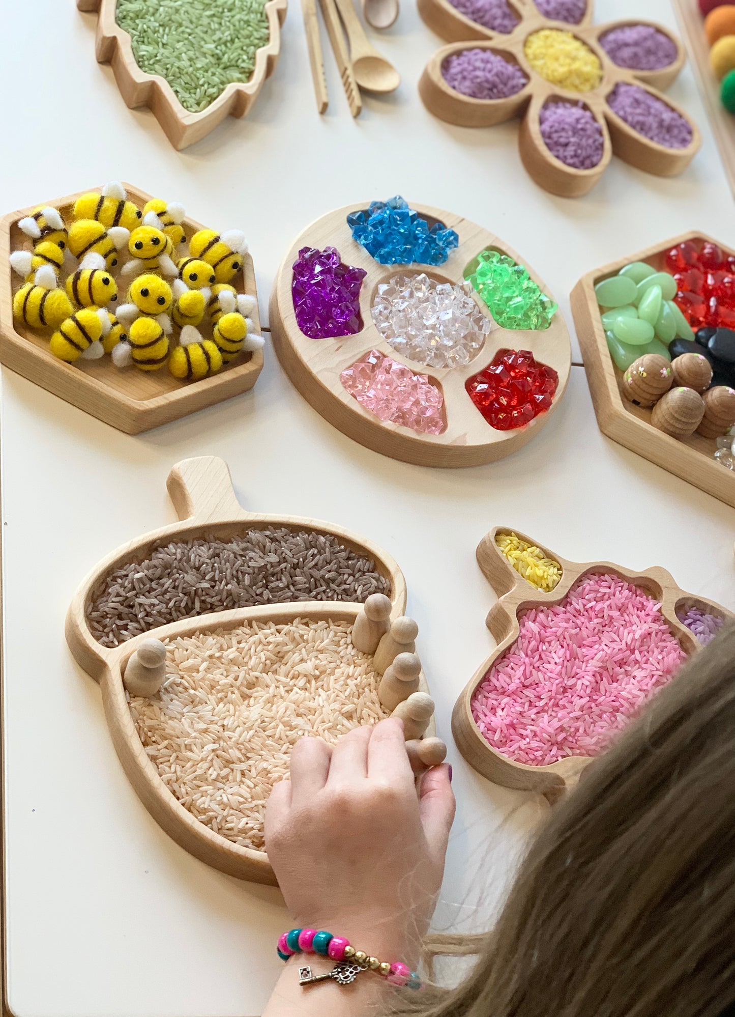 Acorn Plate / Sensory Tray