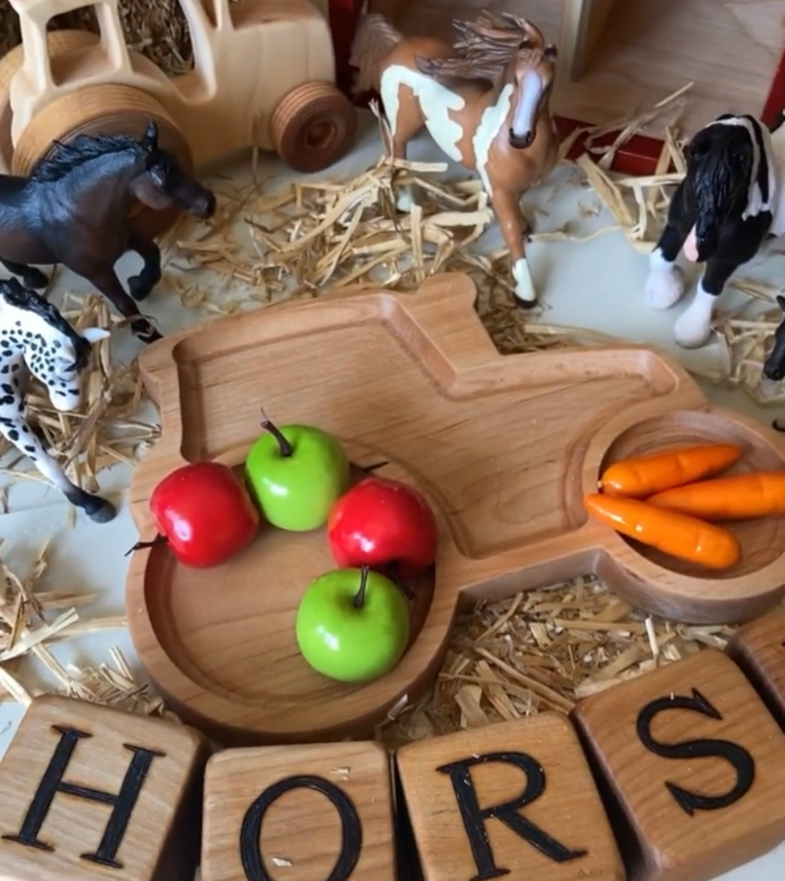 Tractor Plate / Sensory Tray