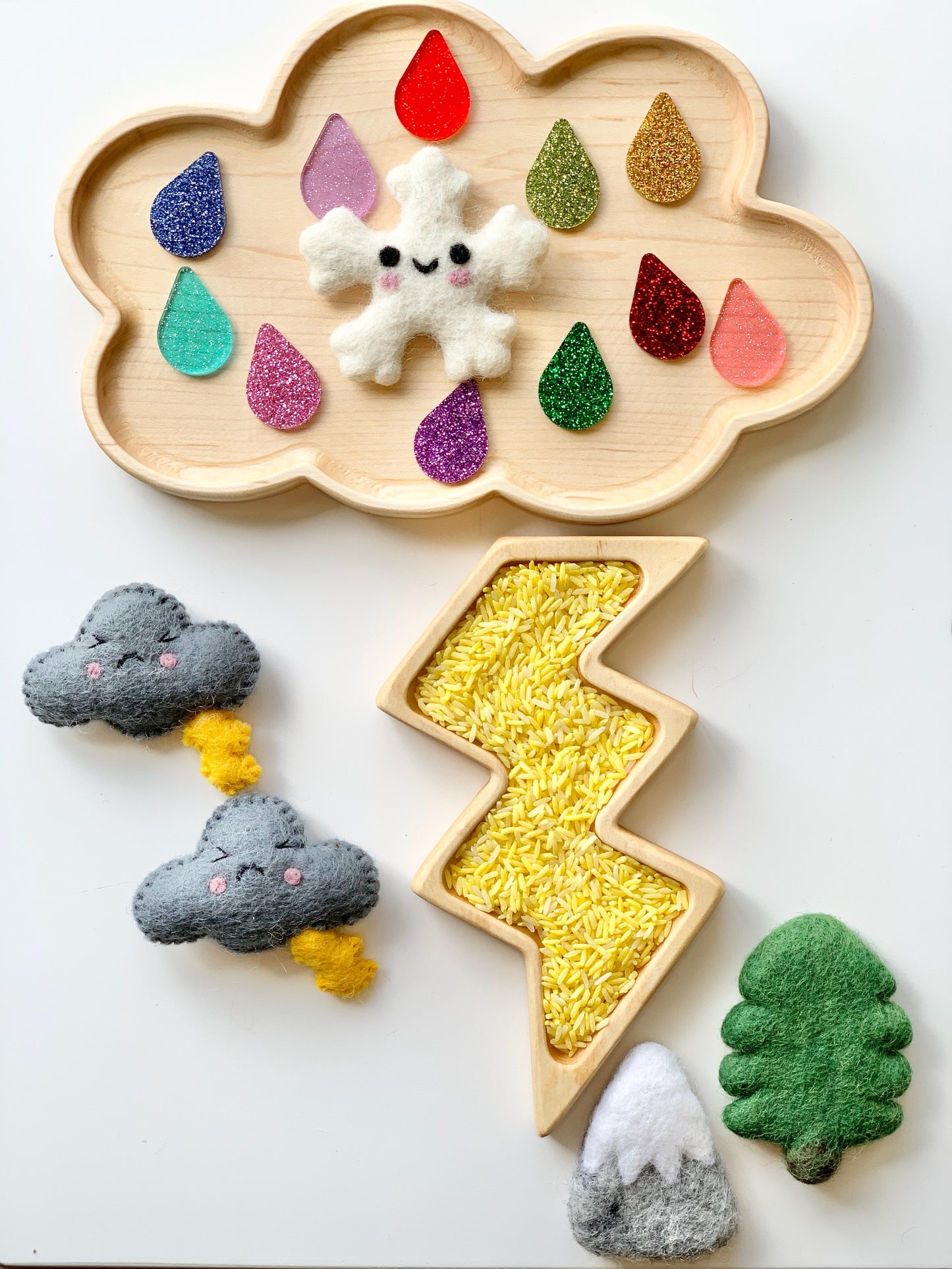 Lightning Plate / Sensory Tray