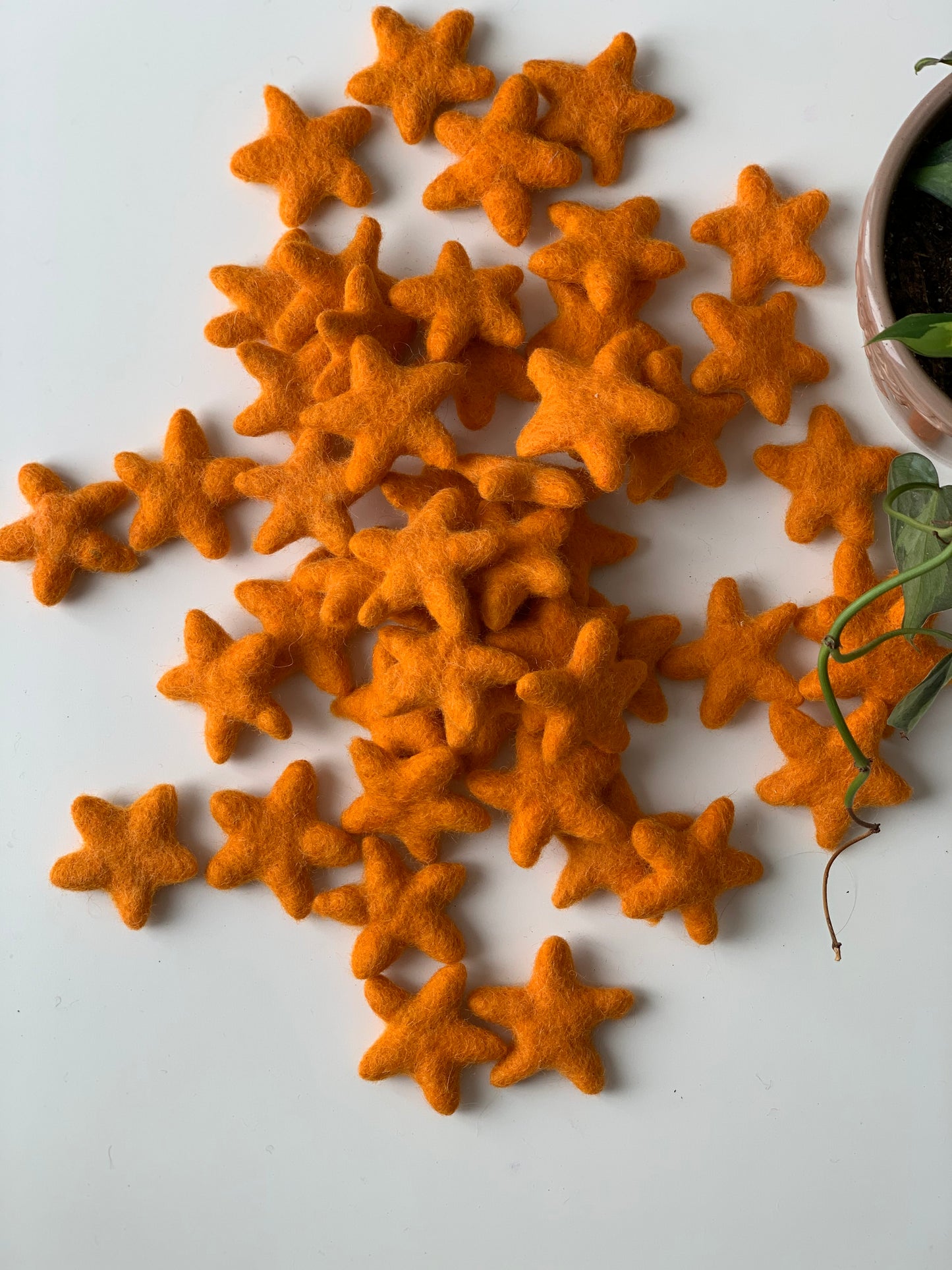 Rainbow Felt Stars