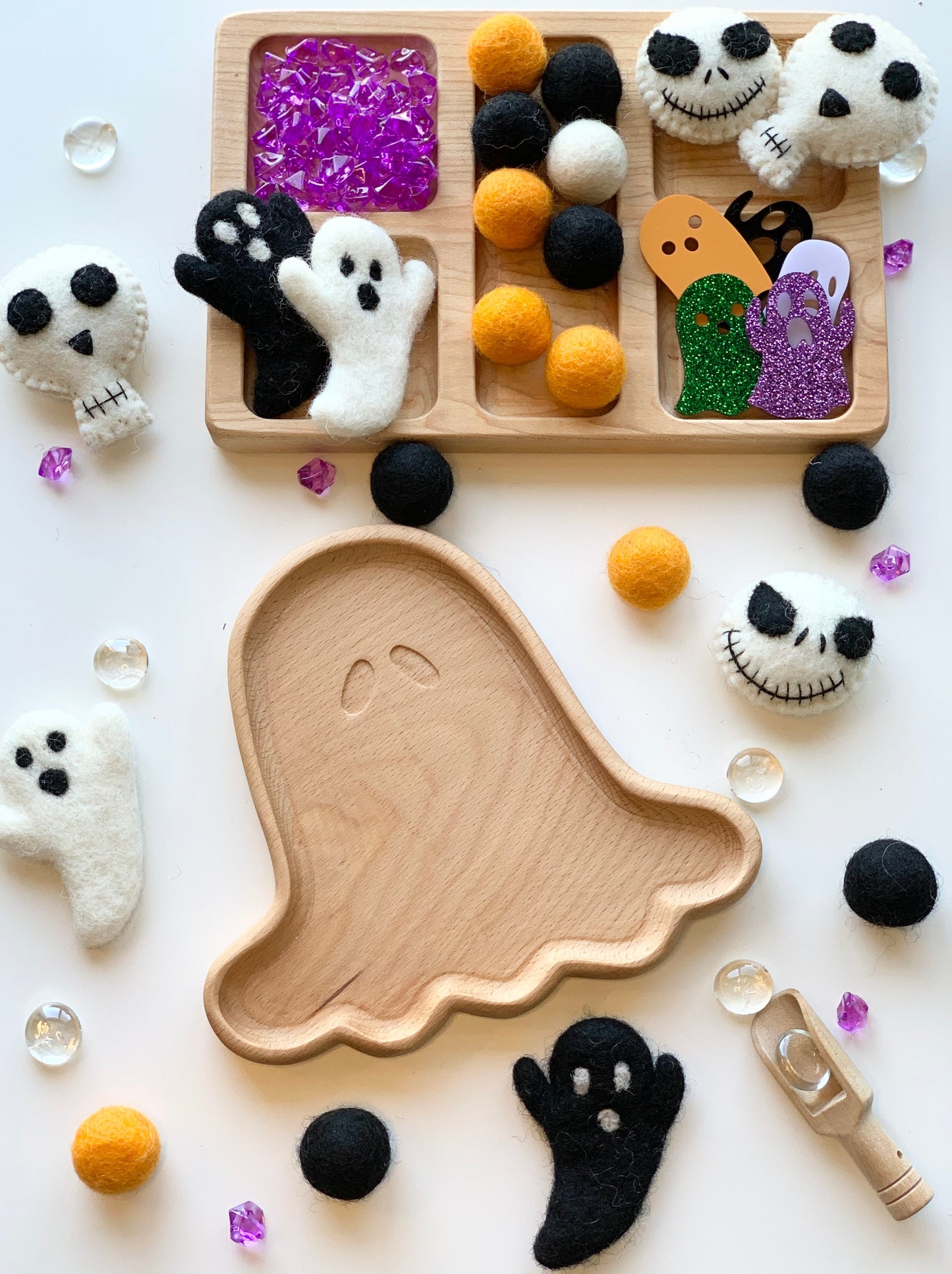 Ghost Plate / Sensory Tray