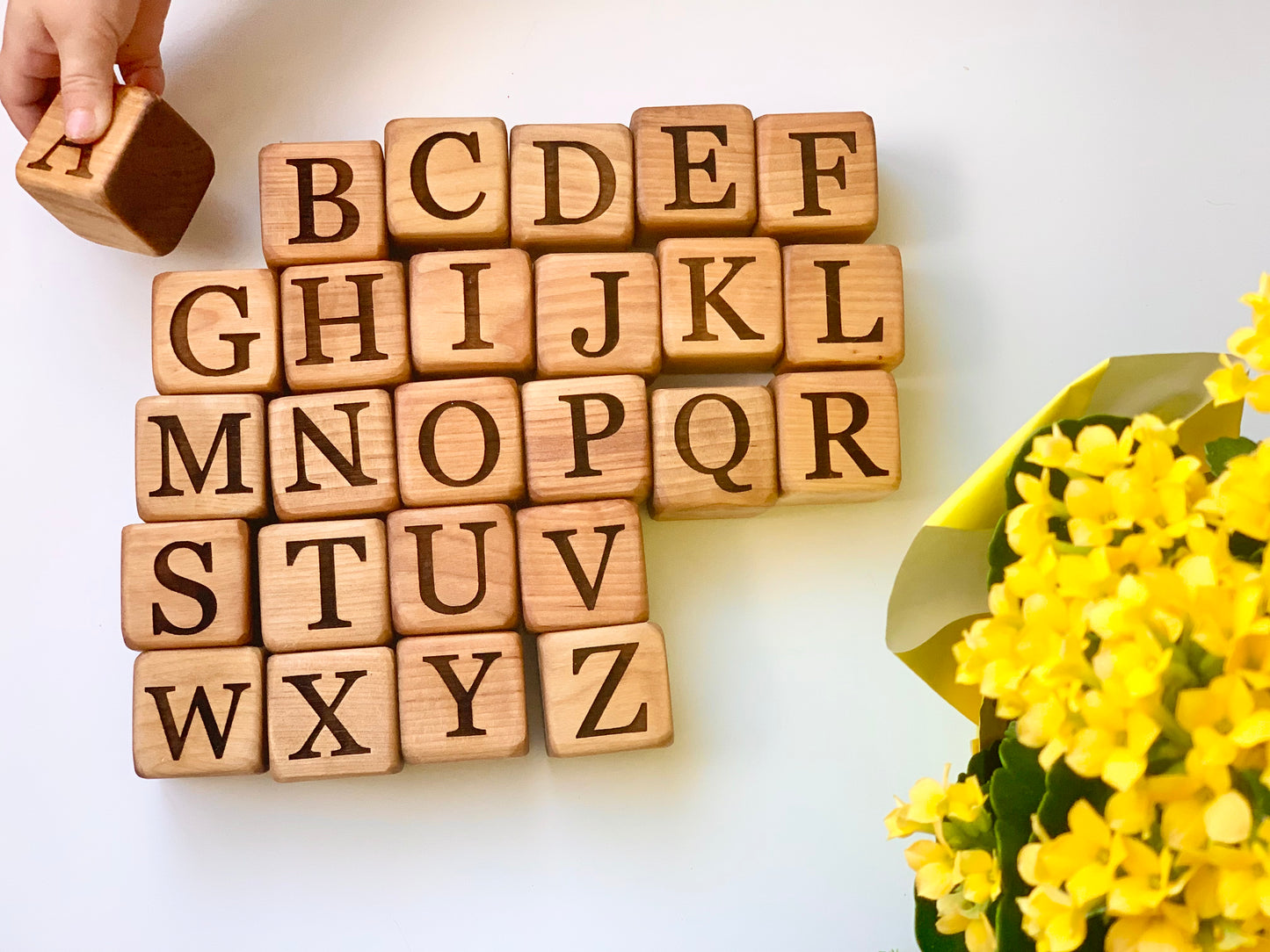 1.5” Alphabet Wood Blocks