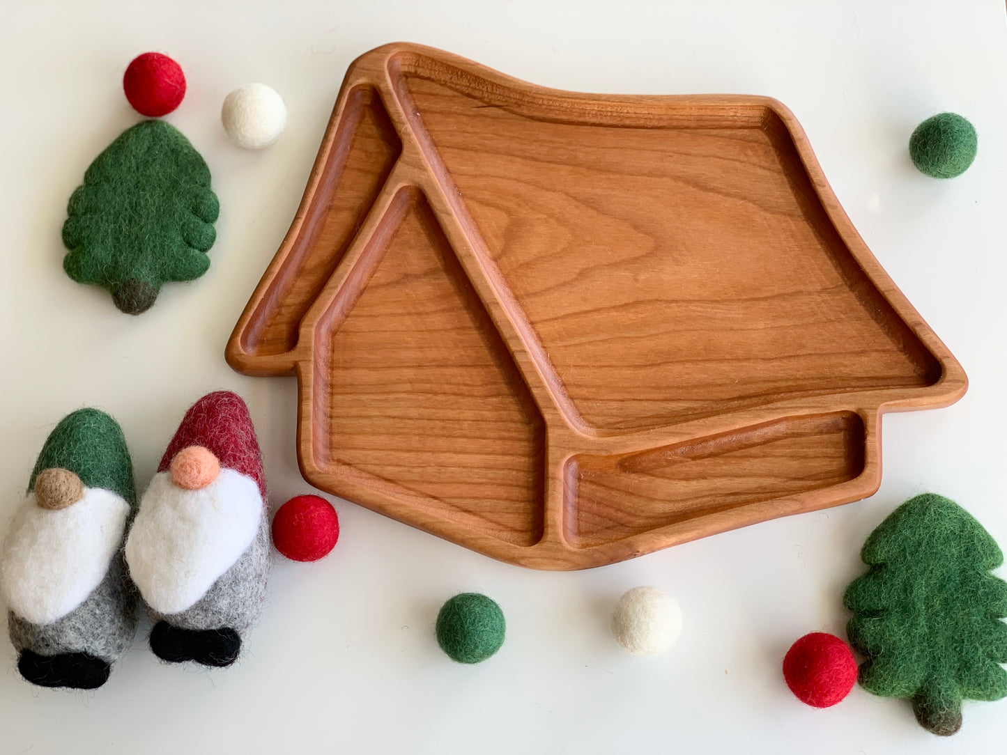 Whimsical 3D House Plate / Sensory Tray