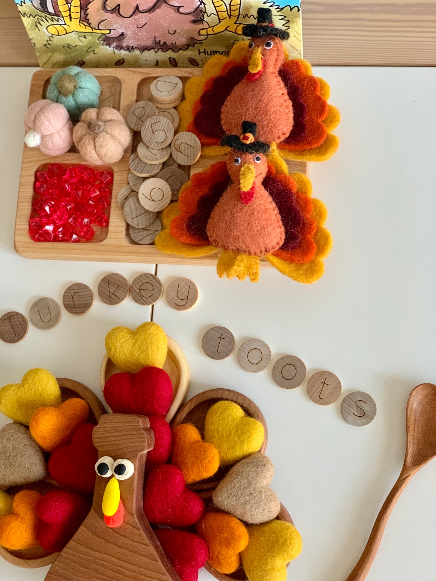 One Felt Turkey