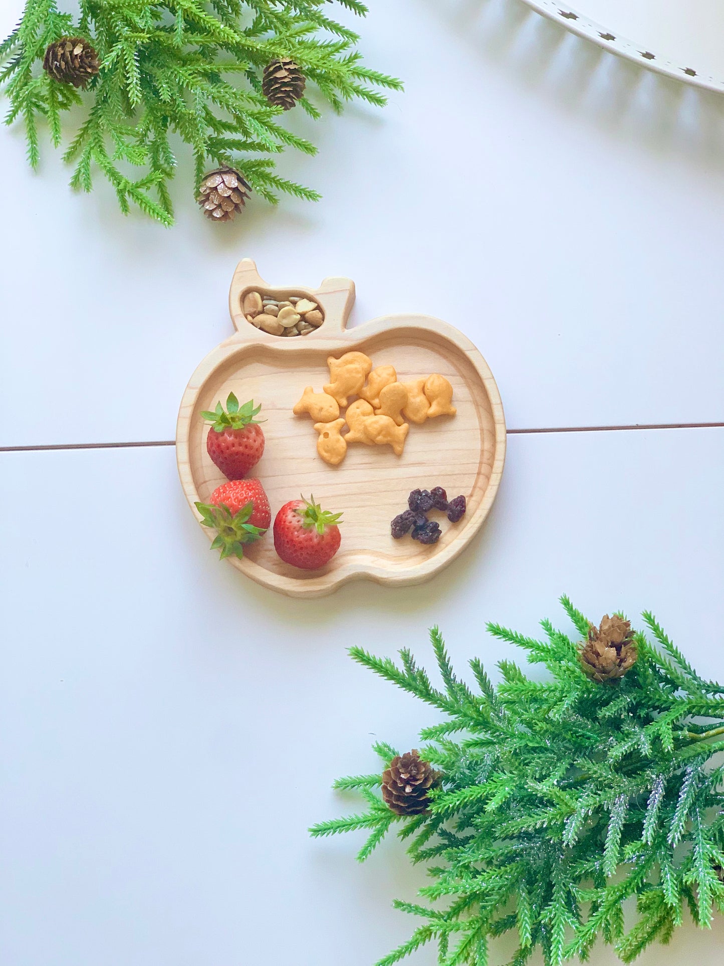 Apple Plate / Sensory Tray