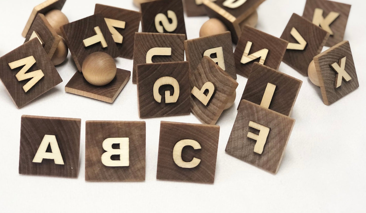 Alphabet Play Dough Stampers