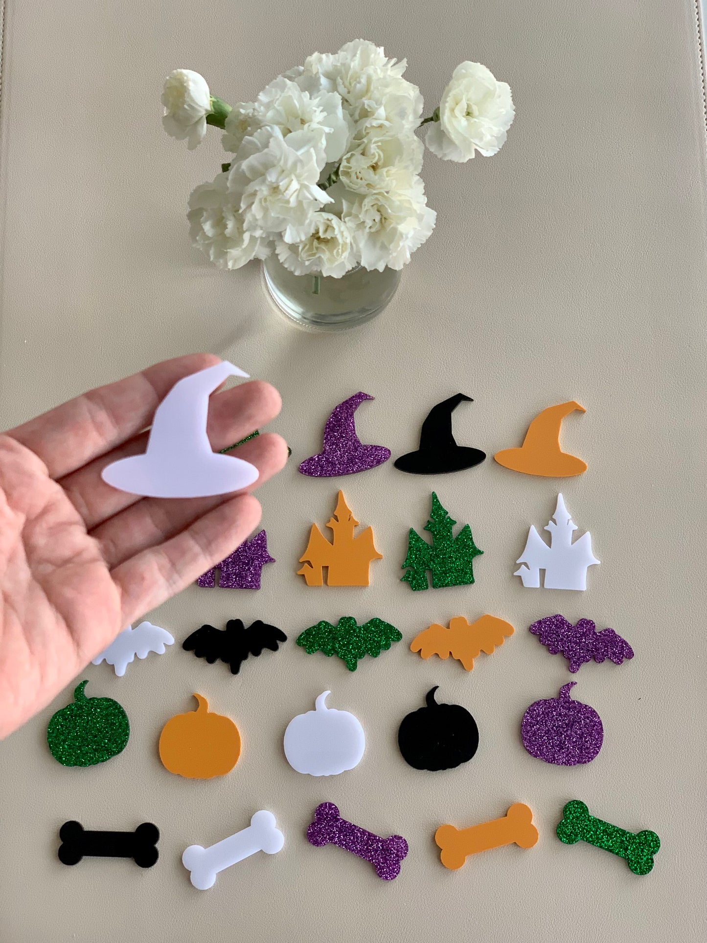 Halloween Acrylic Shapes / Loose Parts