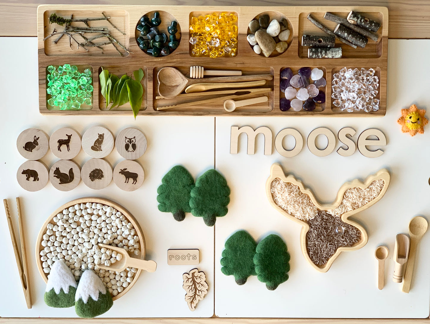 Moose Plate / Sensory Tray