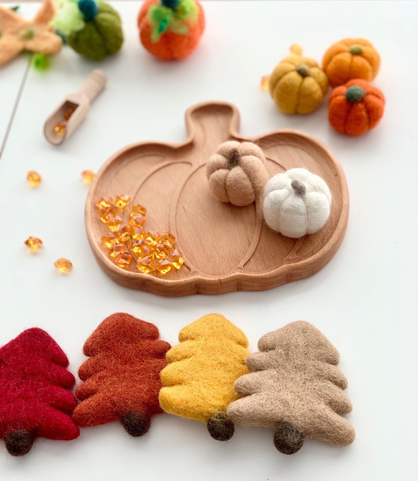 Pumpkin Plate / Sensory Tray