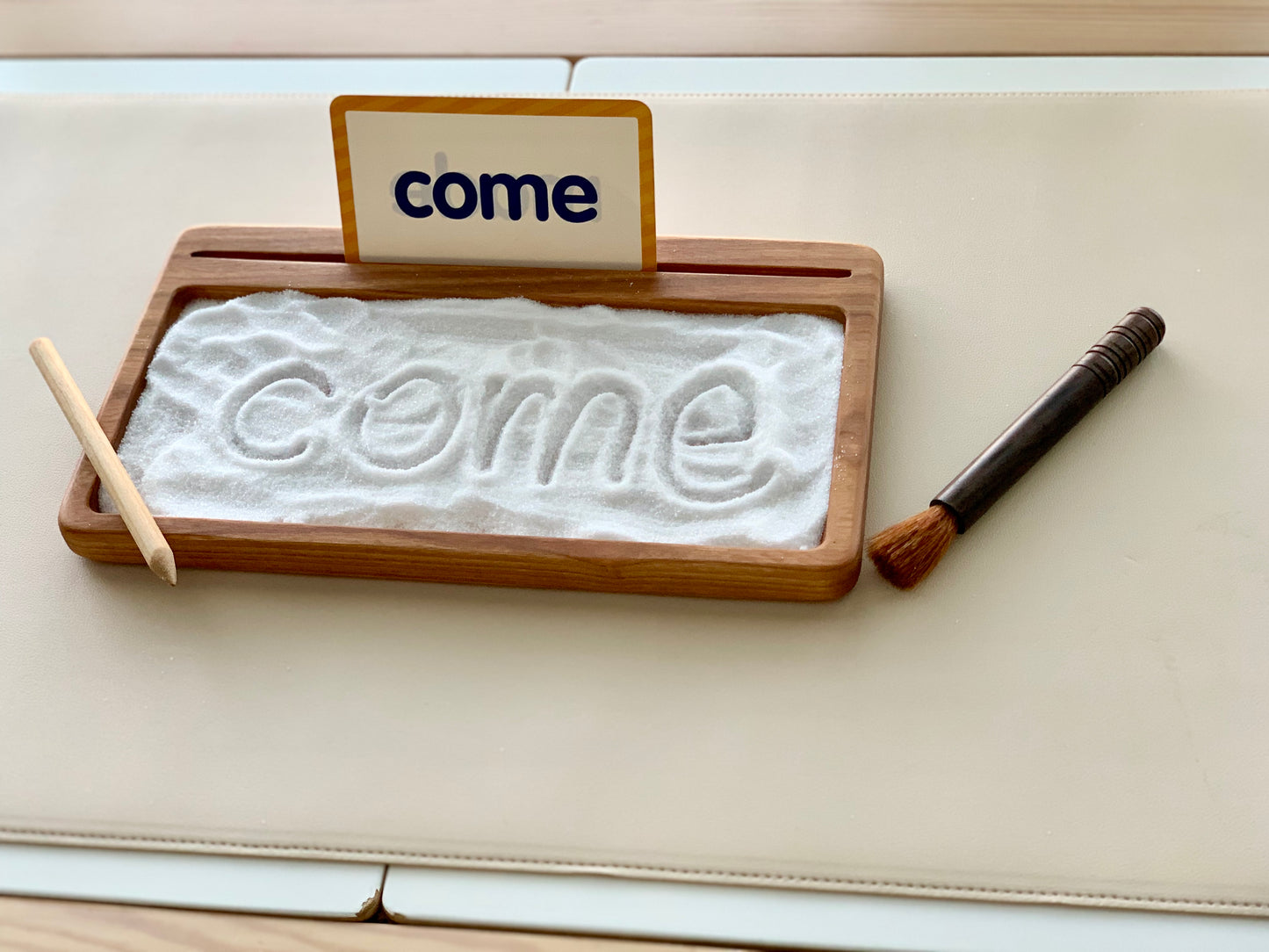 Rectangle Writing Tray, Flash Card, Salt & Sand Tray Plate / Sensory Tray