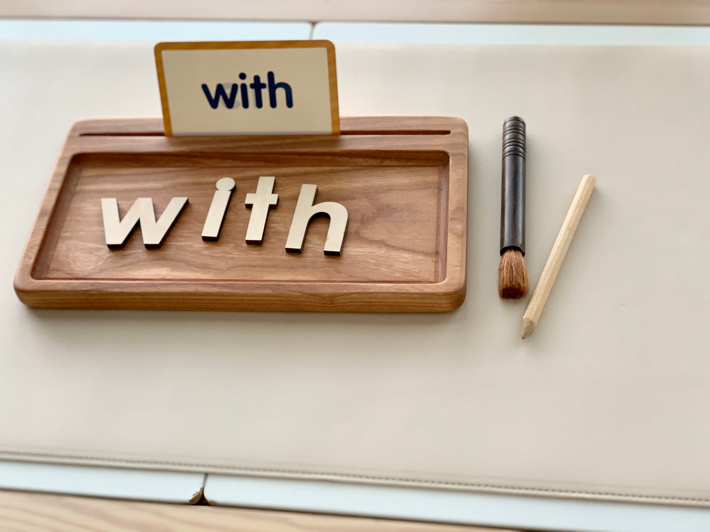 Rectangle Writing Tray, Flash Card, Salt & Sand Tray Plate / Sensory Tray