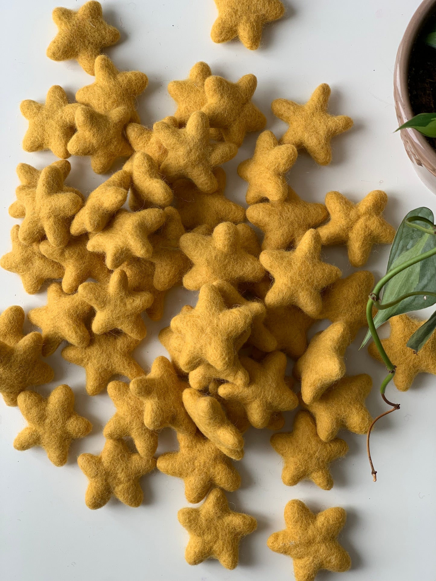 Rainbow Felt Stars