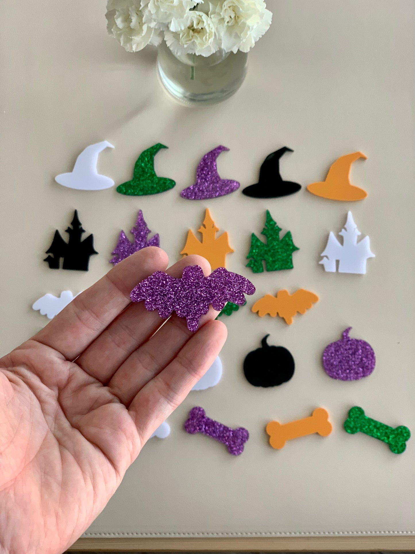 Halloween Acrylic Shapes / Loose Parts