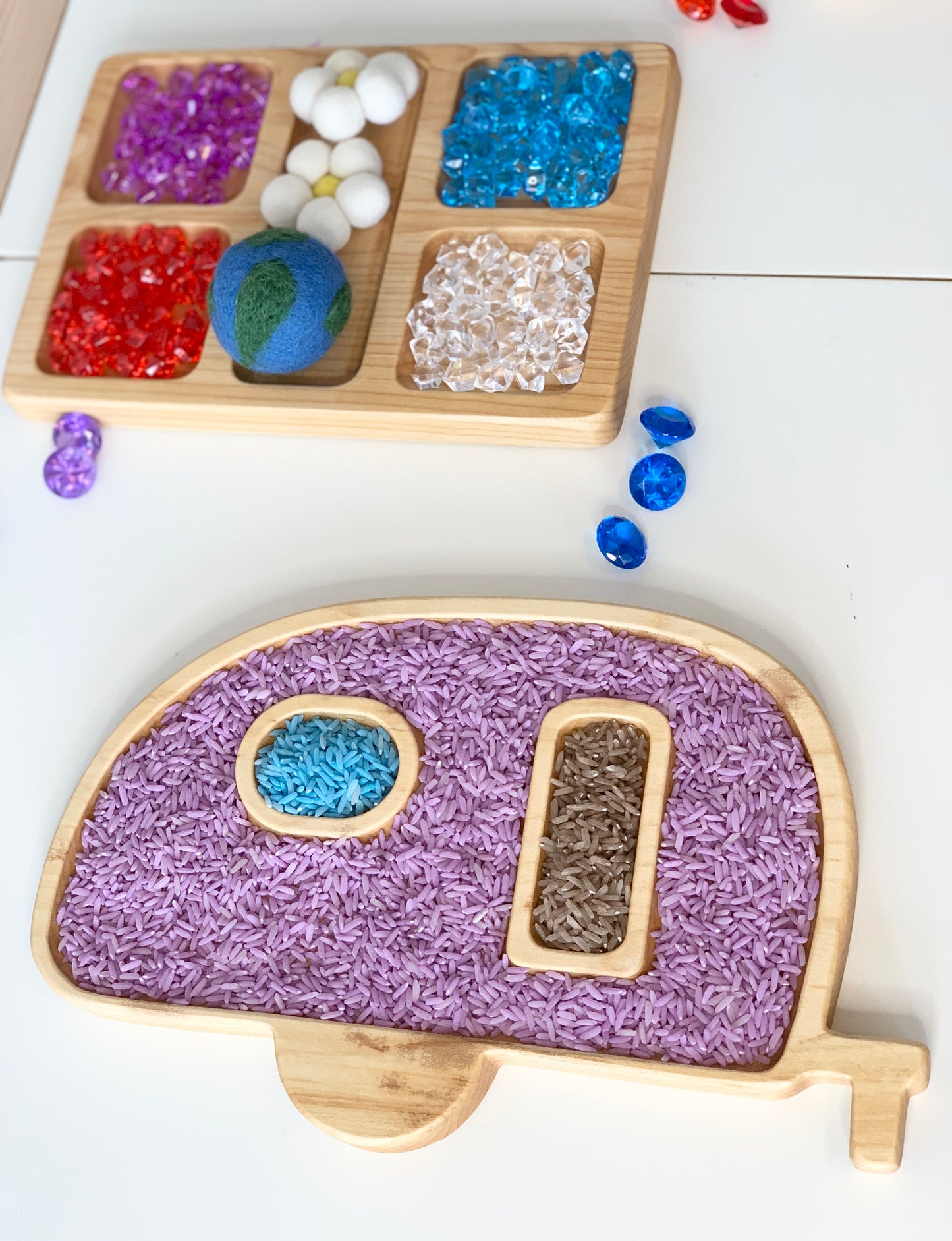 Camper Plate / Sensory Tray