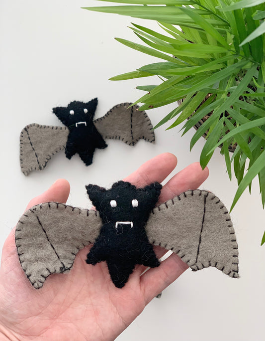 One Felt Halloween Bat