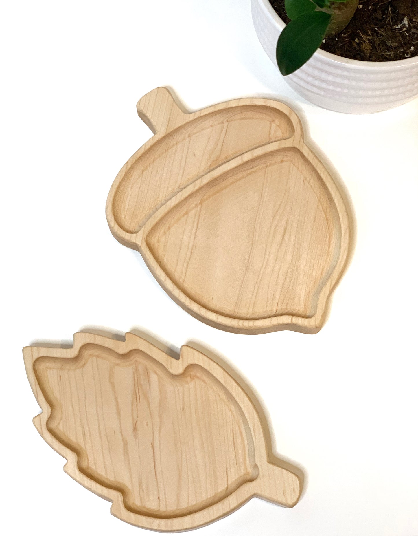 Birch Leaf Plate / Sensory Tray