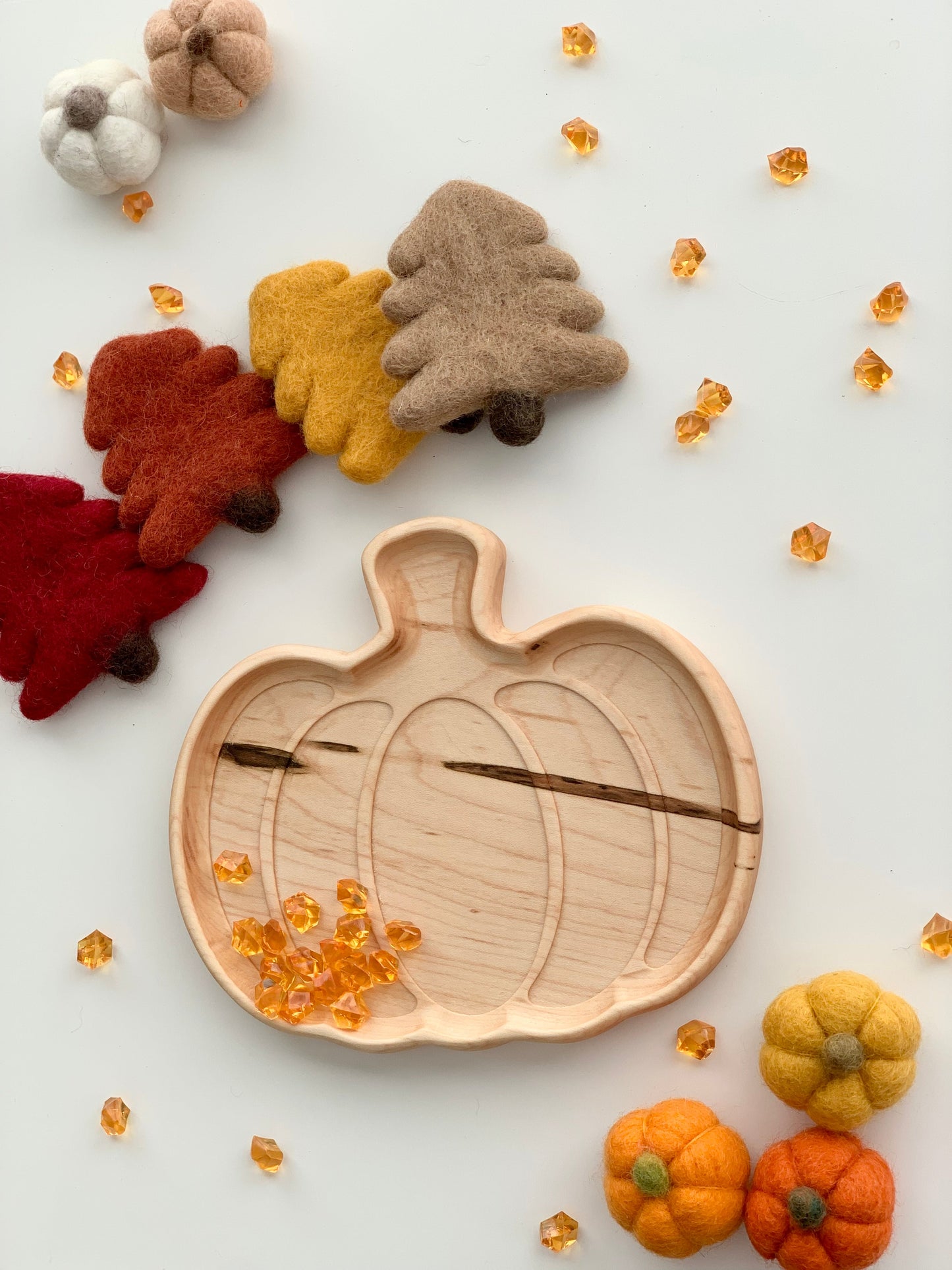 Pumpkin Plate / Sensory Tray