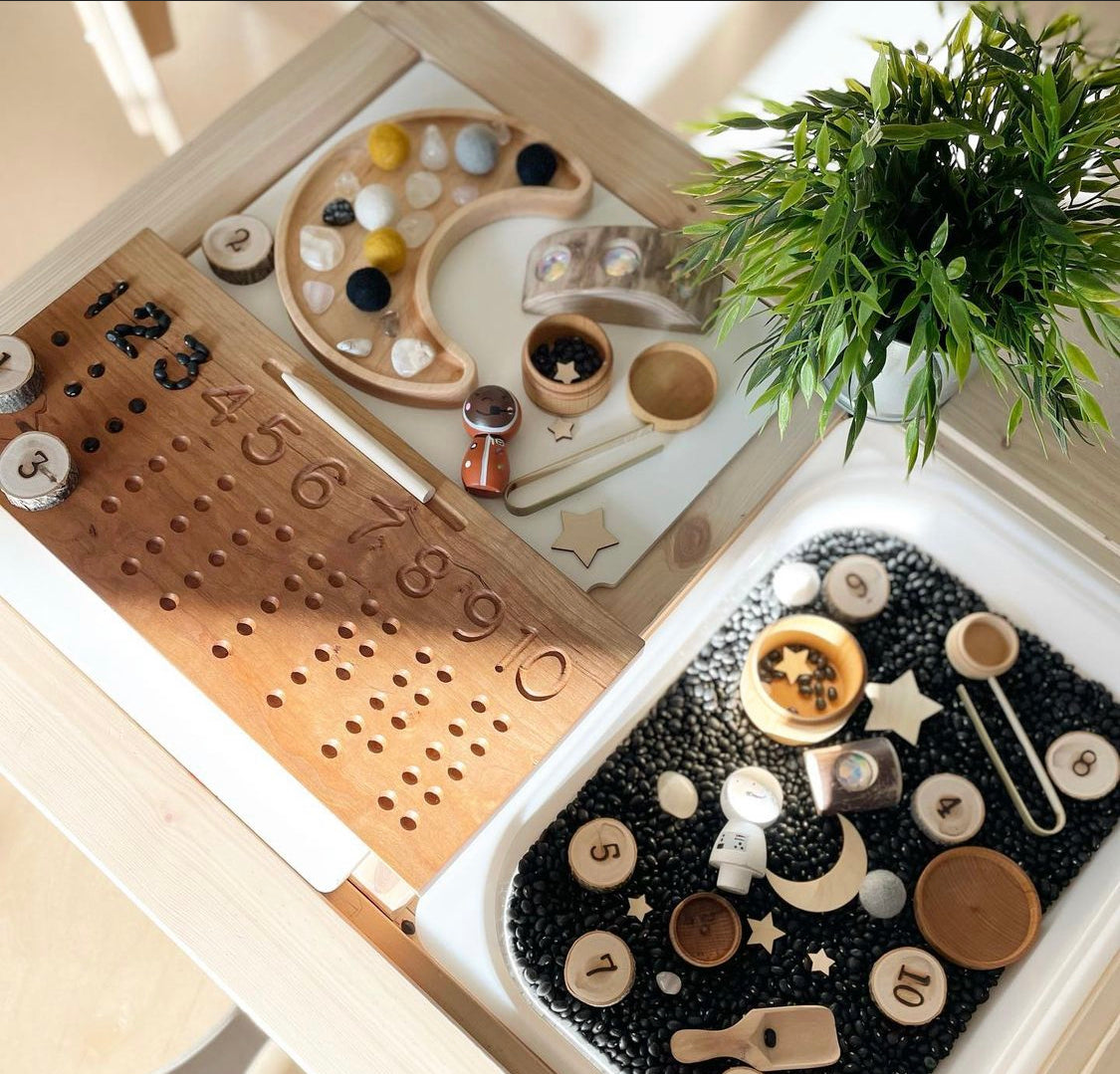 Moon Plate / Sensory Tray