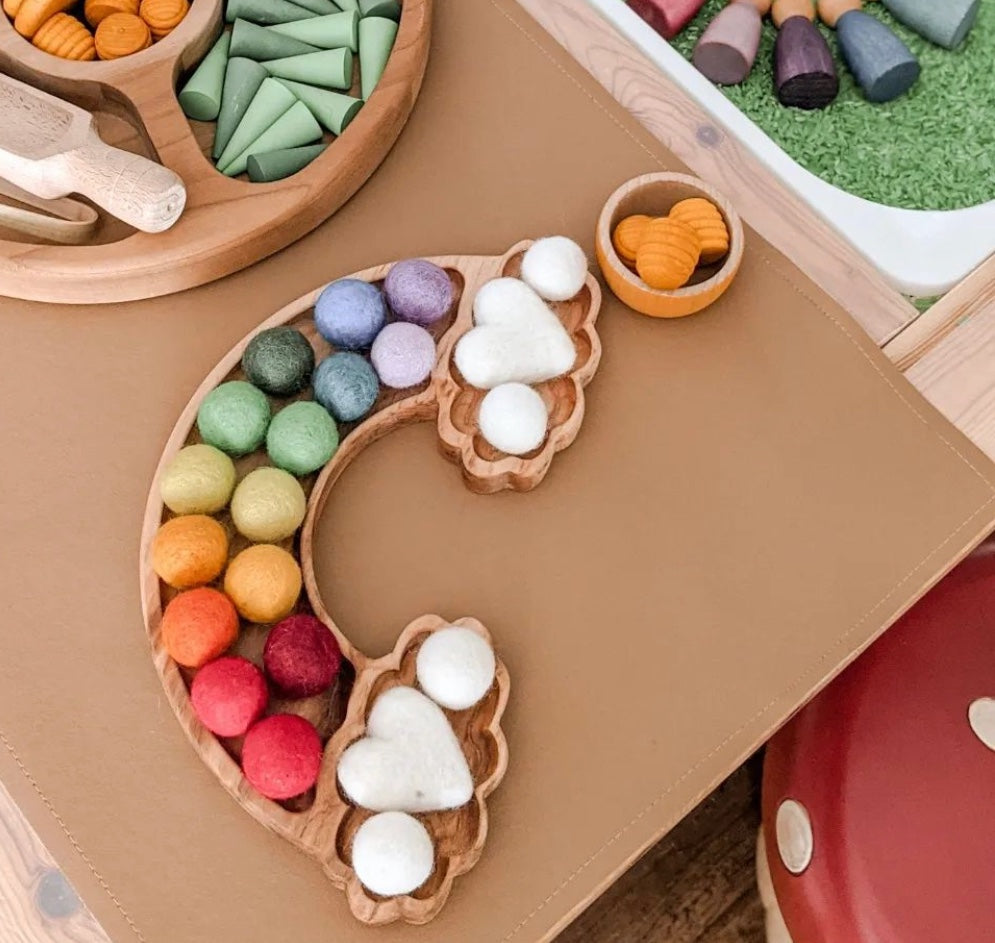 Rainbow Plate / Sensory Tray