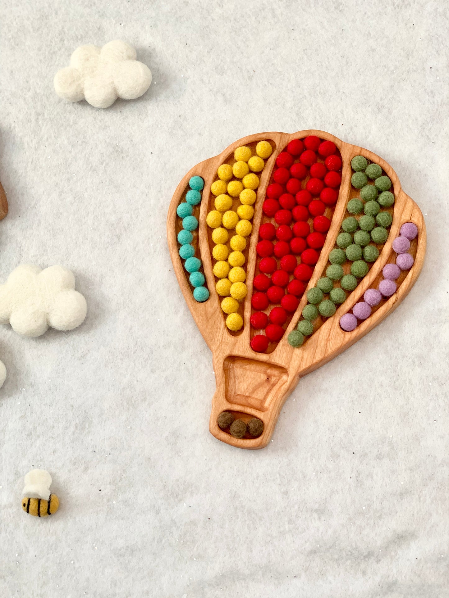 Hot Air Balloon Plate / Sensory Tray