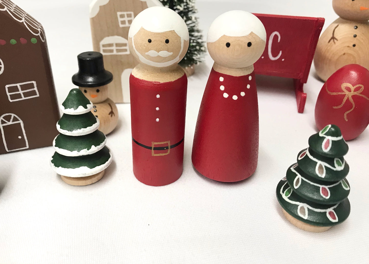 Christmas Peg Dolls — Made To Order