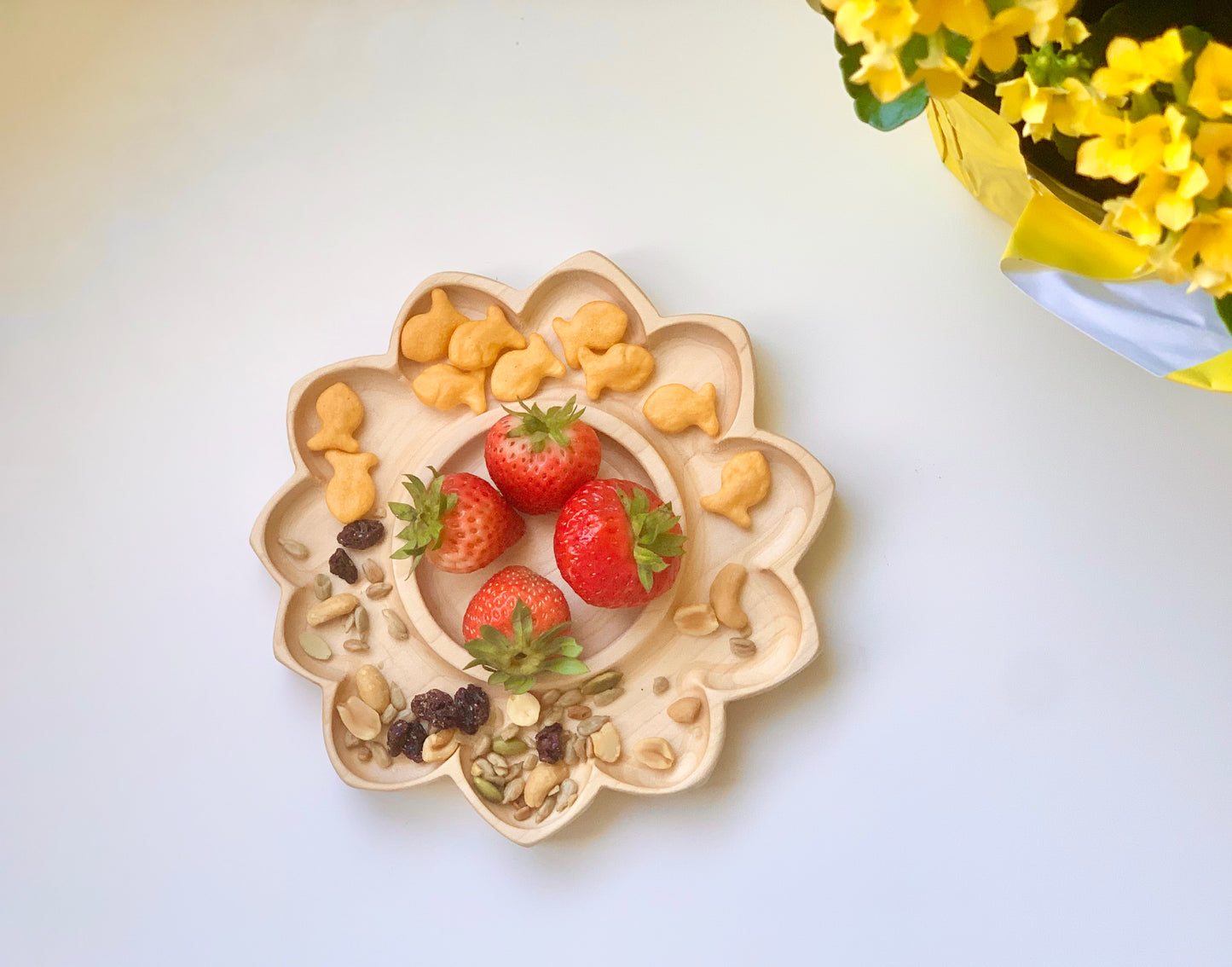 Sunflower Plate / Sensory Tray