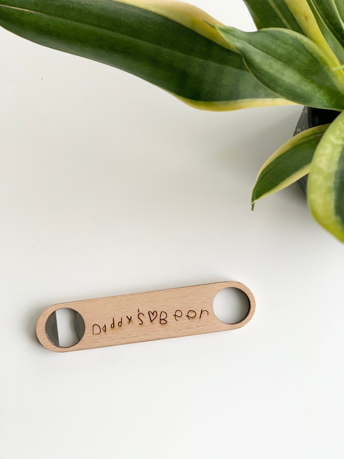 Custom Wooden Bottle Opener