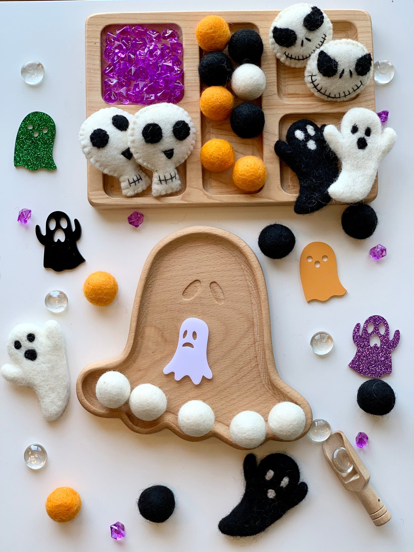 Ghost Plate / Sensory Tray