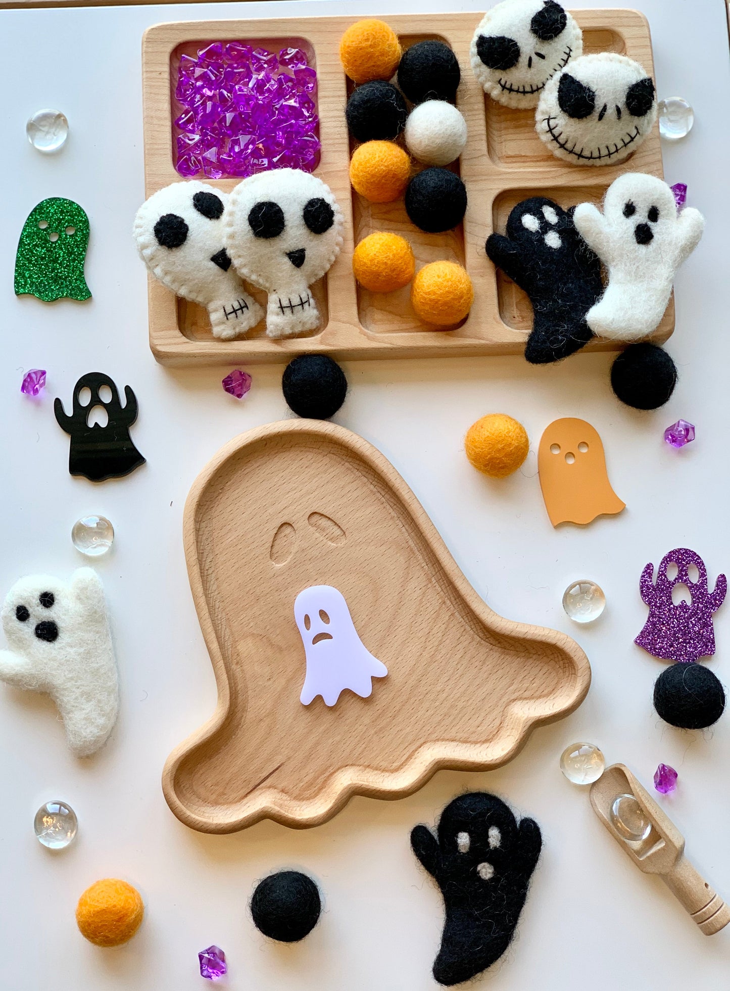 Ghost Plate / Sensory Tray